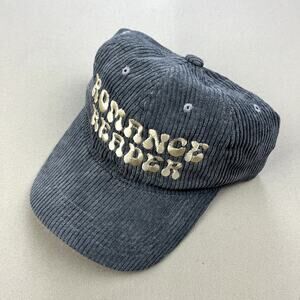 Romance Reader Hat Cap Strapback Gray Corduroy Book Novel Story Fantasy Logo